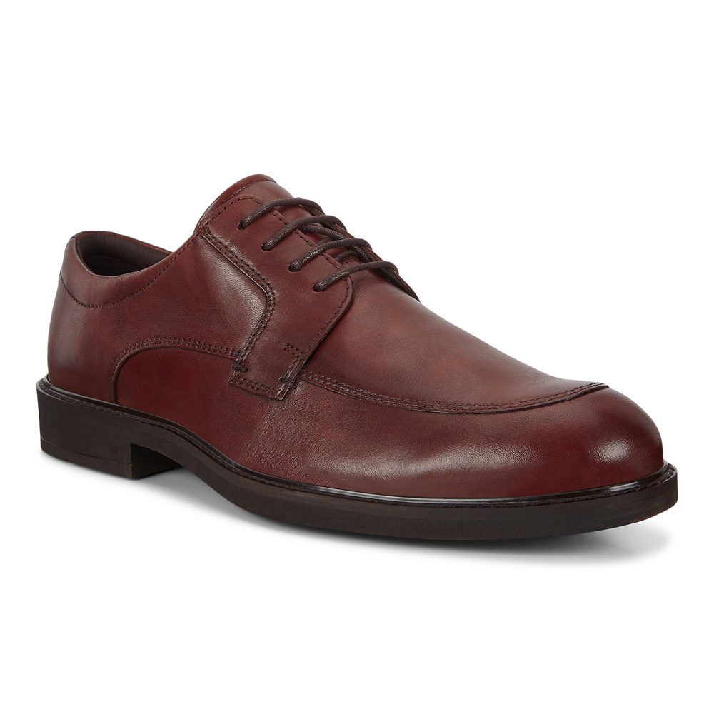 Zapatos De Vestir Hombre - ECCO Vitrus Iii - Marrom - TCF328479